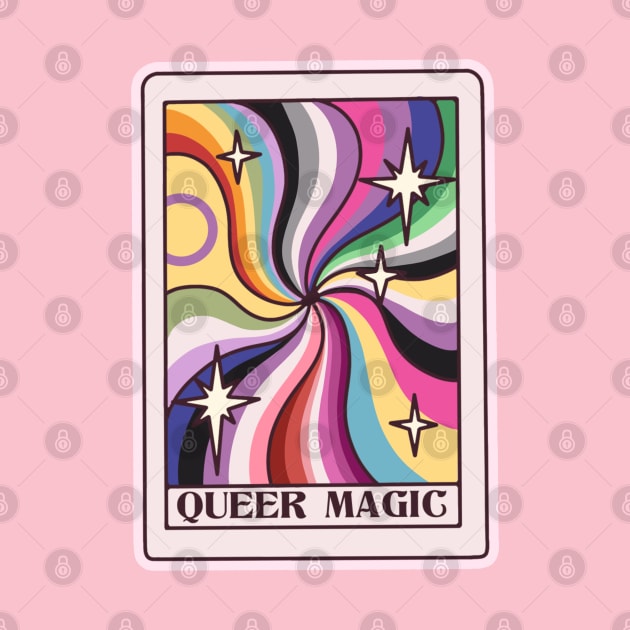 Queer Magic tarot card by chiaraLBart