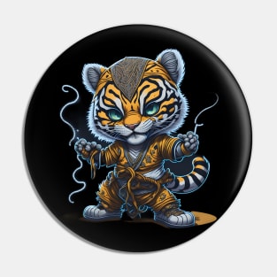 Kung Fu Tiger_001 Pin