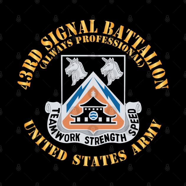 43rd Signal Battalion - Always Professional - US Army w DUI X 300 by twix123844