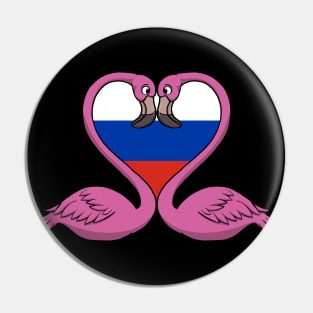 Flamingo Russia Pin