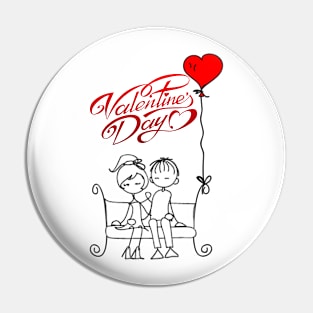 Valentine's Day Pin