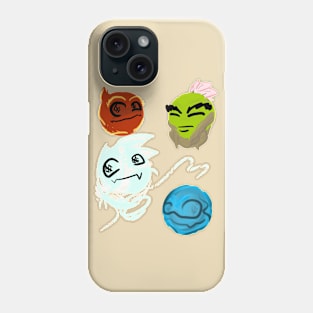 the 4 elements Phone Case