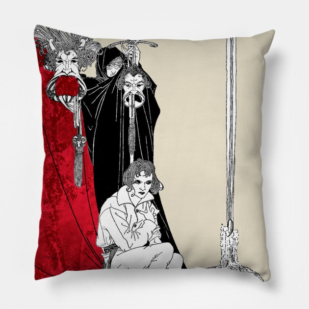 The Tragedy Of Hamlet - Shakespeare Pillow by The Blue Box