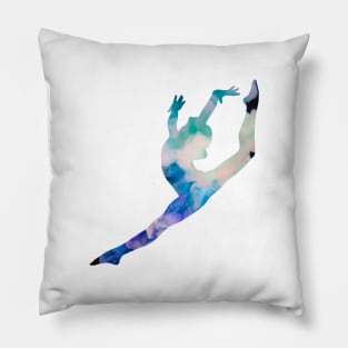 Gymnastics Leap Pillow