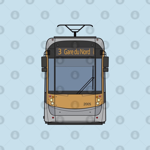 Brussels Tram by charlie-care