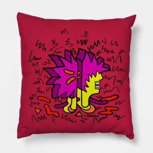 Devided Girl Pillow