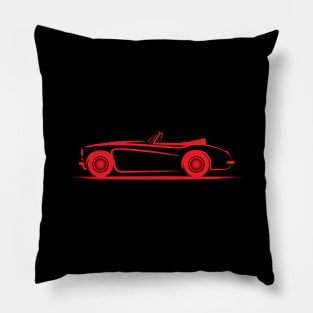 Austin Healey 3000 MK II Red Pillow