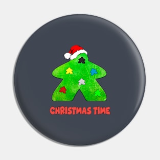 meeple Santa Pin