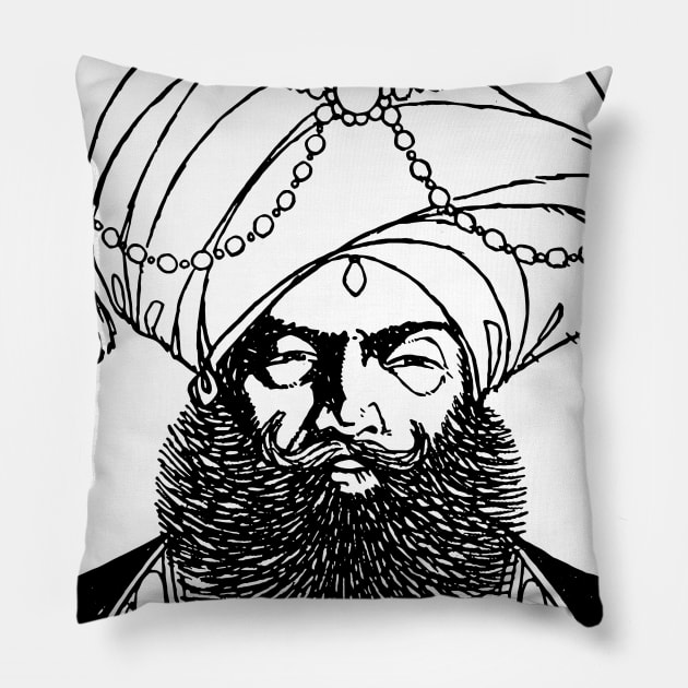 RULER Pillow by TheCosmicTradingPost