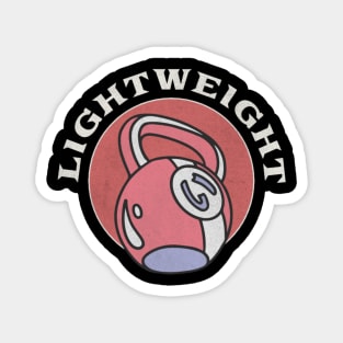 Lightweight Kettlebell Design Magnet