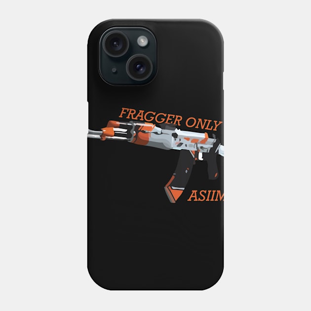 CSGO AK-47 ASIIMOV Phone Case by musazhar