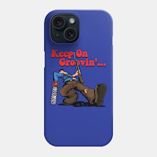 Keep On Groovin' Vintage Retro Horror Meme Phone Case