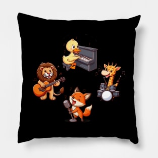 Wild Jam Session Pillow