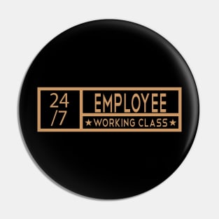 Employee Job Tittle Pin