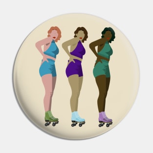 Skater Girl Gang Pin