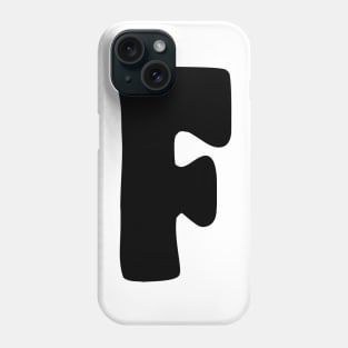 Letter F Phone Case