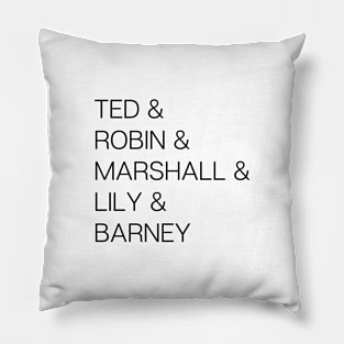 HIMYM characters Pillow