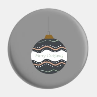 Christmas ball Pin