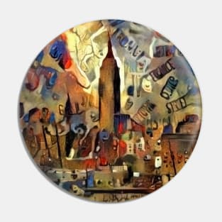 New York view Pin