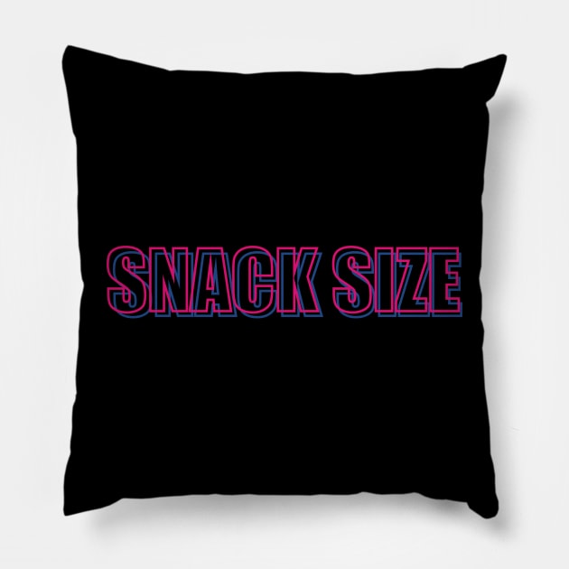 Snack size Pillow by ThickkArts