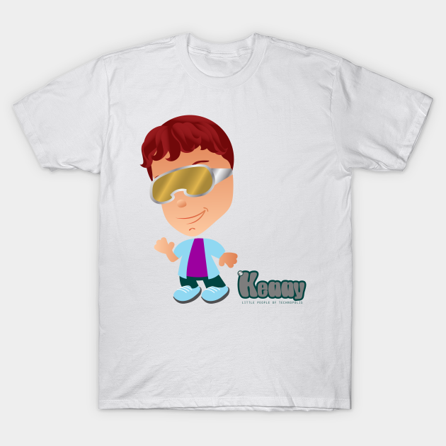 Discover "Kenny" - Little People of Technopolis - Cartoon - T-Shirt