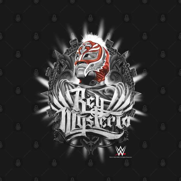 Discover Rey Mysterio Pop Mask Side - Rey Mysterio - T-Shirt