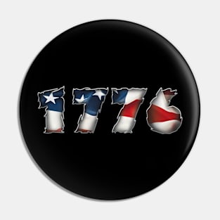 America 1776 Pin