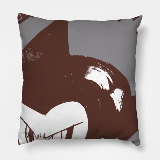 The Mighty Atom Pillow by theurelernesto