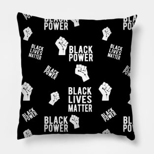 Black Lives Matter Masks Black Power mask , black power fist , black power pride black power pride Pillow