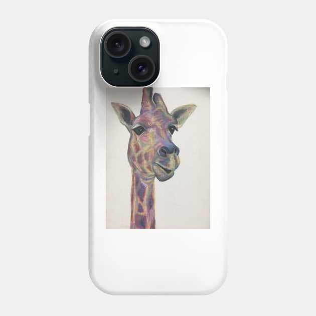 Colourful Giraffe Phone Case by Merlinsmates