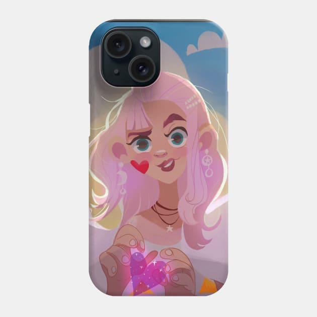 Magical Fairy Princess Phone Case by Kire Torres