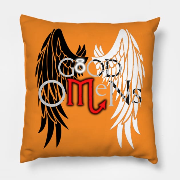 Good Omens Pillow by Thirrin