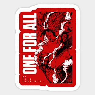 My Hero Academia Stickers for Sale