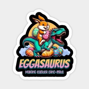 Eggasaurus Making Easter Dino-Mite Magnet