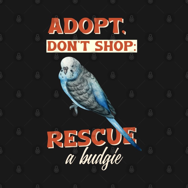 Adopt Don't Shop Rescue A Budgie Lover Parakeet Mom by Sparkles Delight