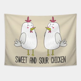 Sweet and Sour Chicken Funny Gift Tapestry