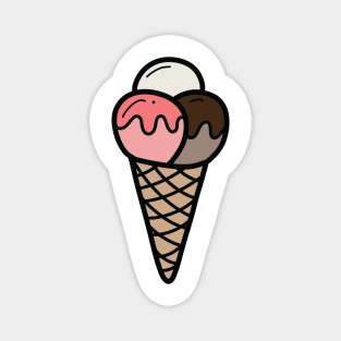 Ice Cream Cone Magnet