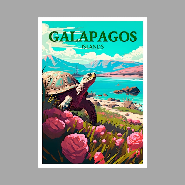 Vintage Travel - Galapagos by Balmont ☼