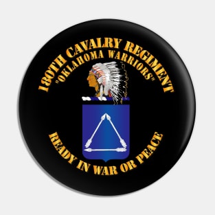 180th Cavalry Regiment - COA Pin