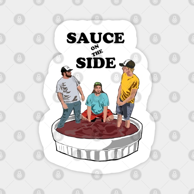 Sauce On The Side "Swimming in Sauce" Magnet by Dove Call Records