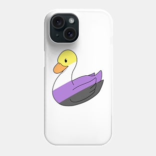 Light Nonbinary Duck Phone Case