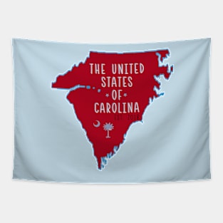 The United States of Carolina Tapestry