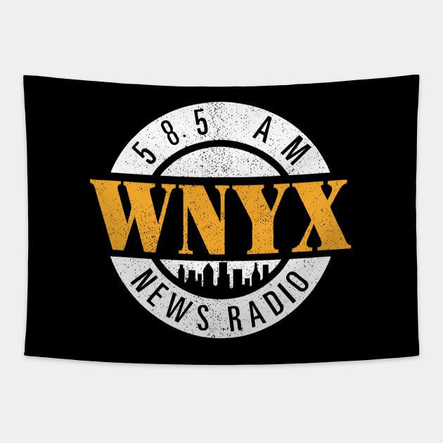 WNYX NewsRadio Tapestry by Ayana's arts