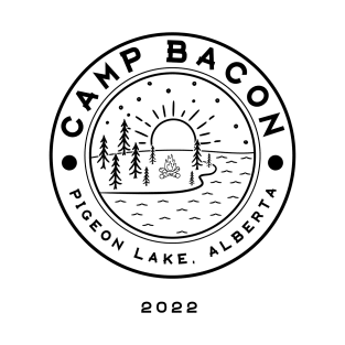 Camp Bacon 2022 - Black T-Shirt