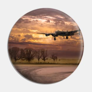 Lancaster Winter Sunrise Return Pin