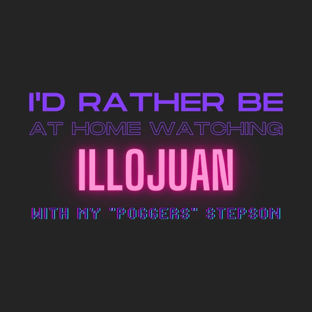 Illojuan poggers stepson twitch youtube content creator by LWSA