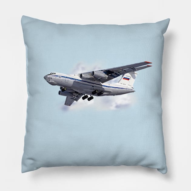 IL-76 Pillow by sibosssr