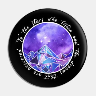 To the stars Pin