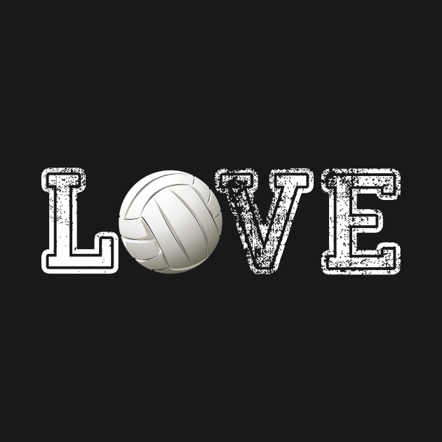 Volleyball distressed ball t shirt cute dad mom love by schaefersialice