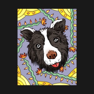 Boop the Snoot Border Collie T-Shirt